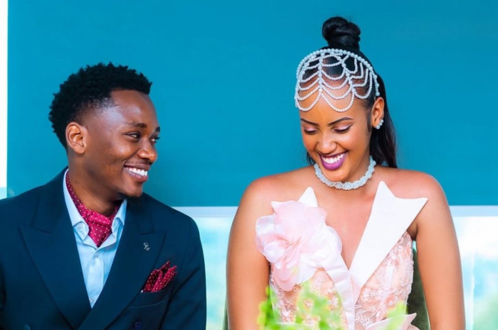 Lynda Priya wamamaye muri Sinema Nyarwanda yasezeranye imbere y’amategeko n’umutore bitegura kurushinga