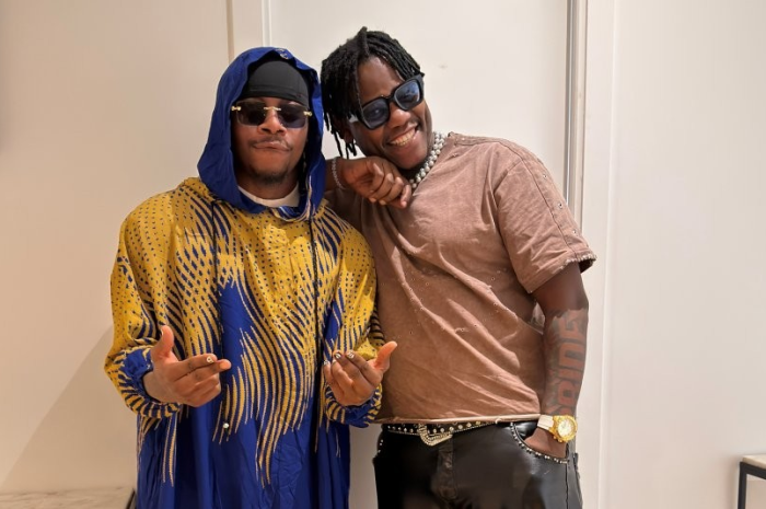 Bruce Melodie ari mu mushinga w’indirimbo n’icyamamare Oxlade