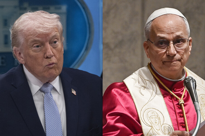 Intambara y’amagambo irakomeje! Donald Trump yibasiriye Papa Leo XIV ku by’intwaro za nucleaire za Iran