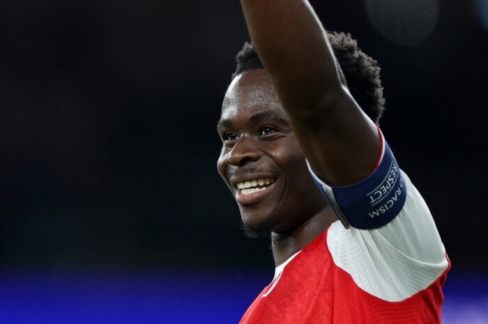 Igitego cya Bukayo Saka cyohereje Arsenal ku mukino wa nyuma wa Champions League